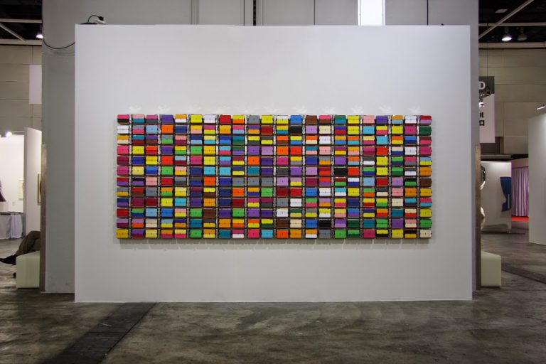 An encounter with Rebecca Baumann's Automated Colour Field
