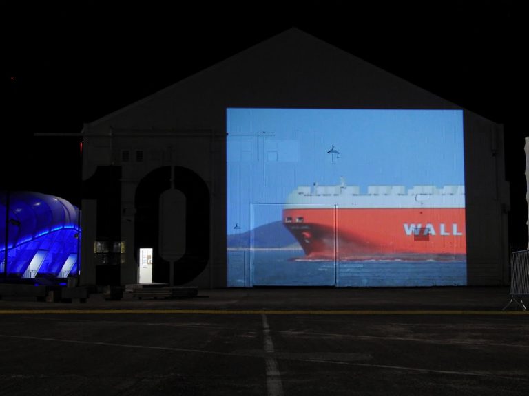 Final night of Move Towards the Light on Auckland's waterfront