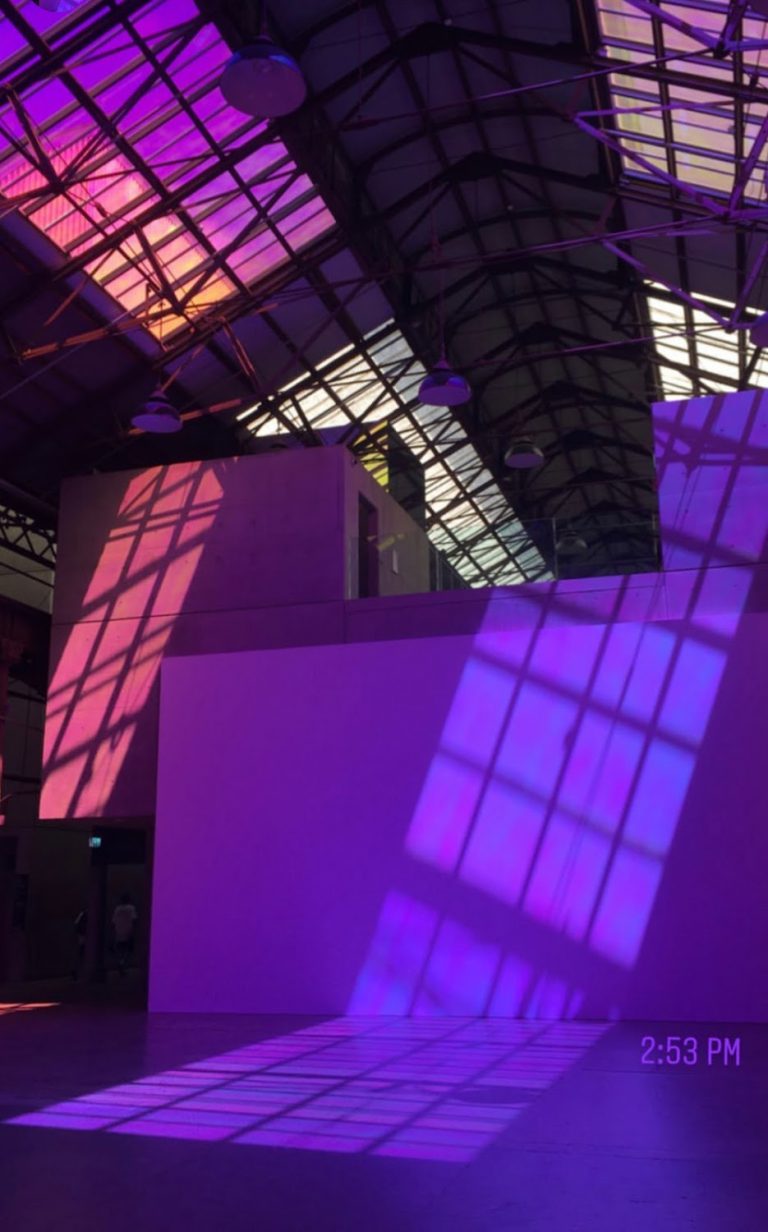 Rebecca Baumann installation at Carriageworks
