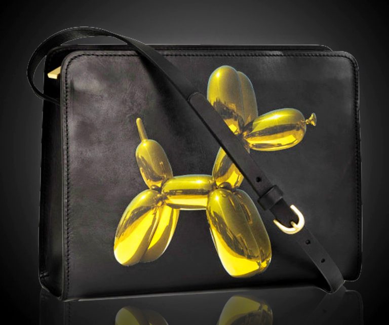 Jeff Koons works with handbags for charity