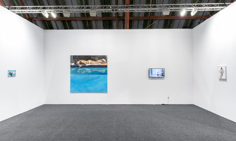 Installation views of Starkwhite at Art Los Angeles Contemporary