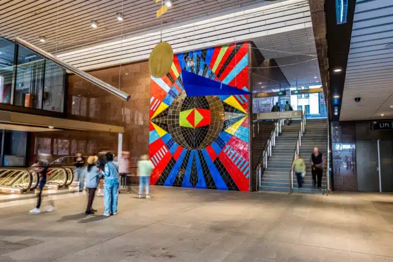 Mikala Dwyer’s ‘Continuum’ in “The Best Public Art of 2024, according to Curators”