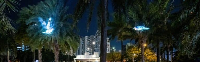 Mikala Dwyer’s ‘Phantasms’ as a part of the Tai Kok Tsui public art project, HK