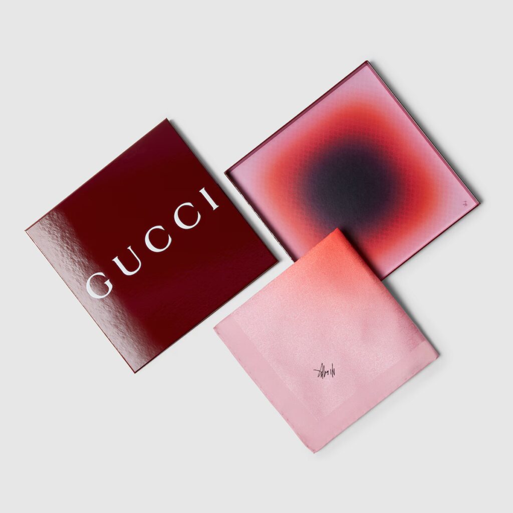 Jonny Niesche selected as one of nine international artists for Gucci’s new Art of Silk: 90 x 90 Project