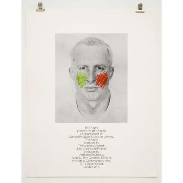 Billy Apple in New York: talk with Mary Apple at Auckland Art Gallery Toi o Tāmaki, Sun 1 Mar 2026 2—3:30pm ↗︎