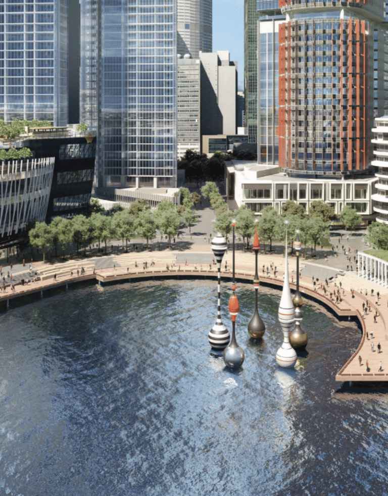 Major new public artwork by Mikala Dwyer approved for Watermans Cove, Sydney, AU ↗︎ Launching Thurs 2 Jul, 4:00pm – 5:00pm at the Pier Pavillion, Watermans Cove, Barangaroo South